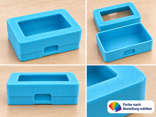 Gedruckte kartenbox - 3d,