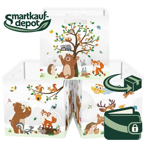 Aufbewahrungsbox waldtiere - waldtiere, 3