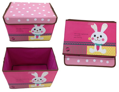 Spielzeugbox hase gelb - spielzeugbox,