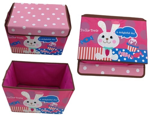 Spielzeugbox hase rosa - spielzeugbox,