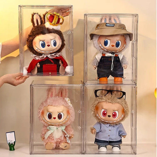 Labubu display box transparent - labubu,